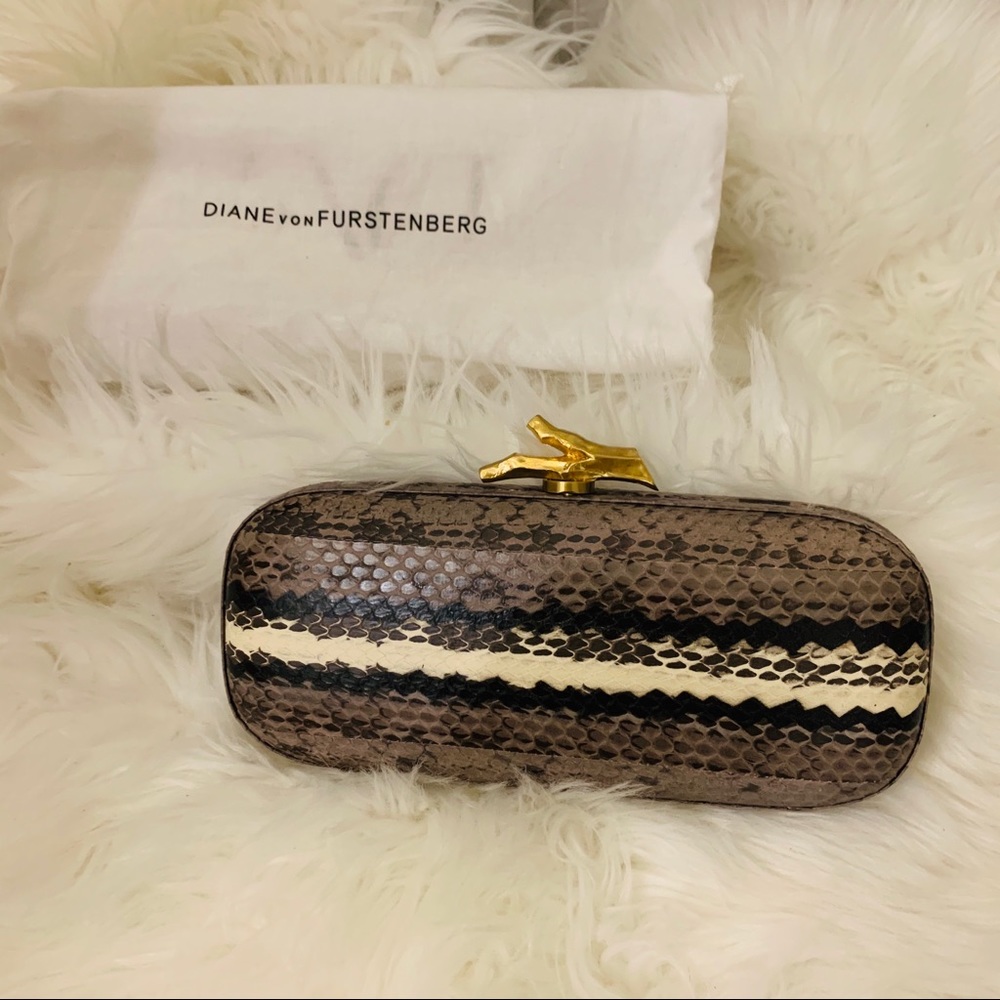 New Diane Von Furstenburg Lytton clutch/crossbody